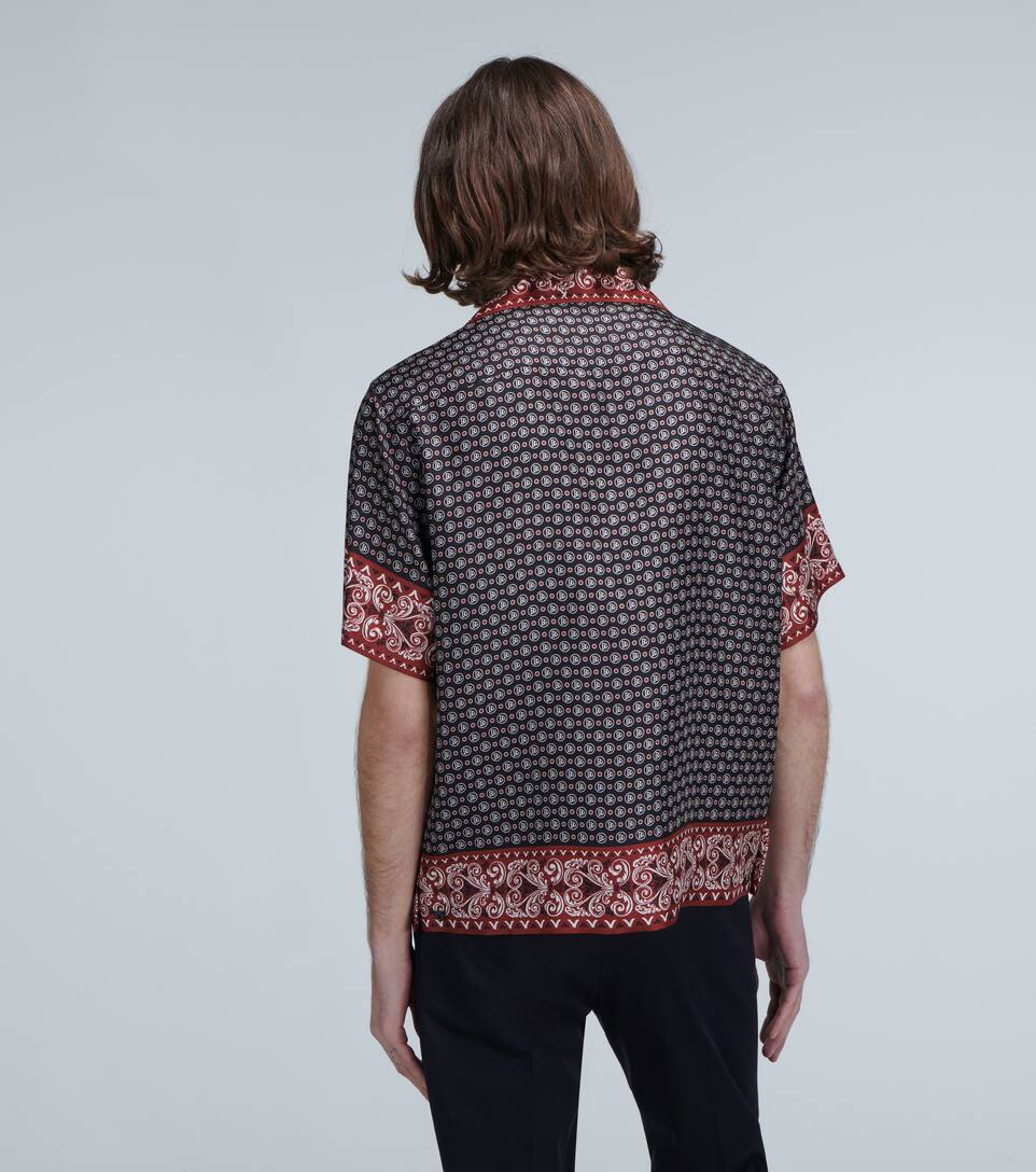 DOLCE & GABBANA HAWAII BANDANA-PRINT SILK SHIRT,P00448346