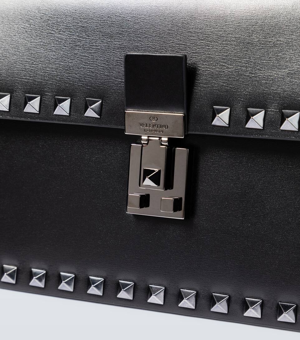 valentino rockstud clutch sale