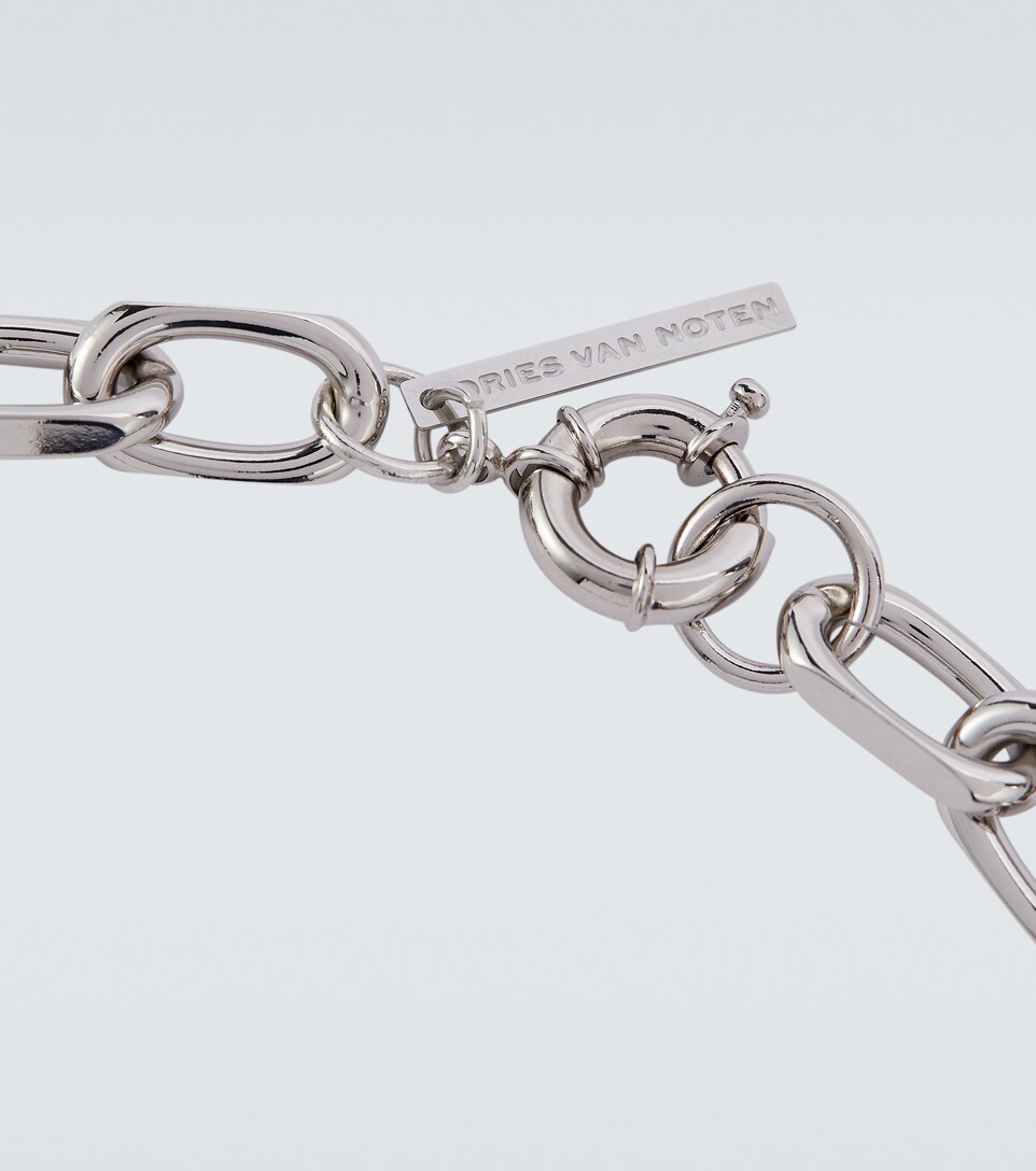 Dries Van Noten - Silver-tone chain 
