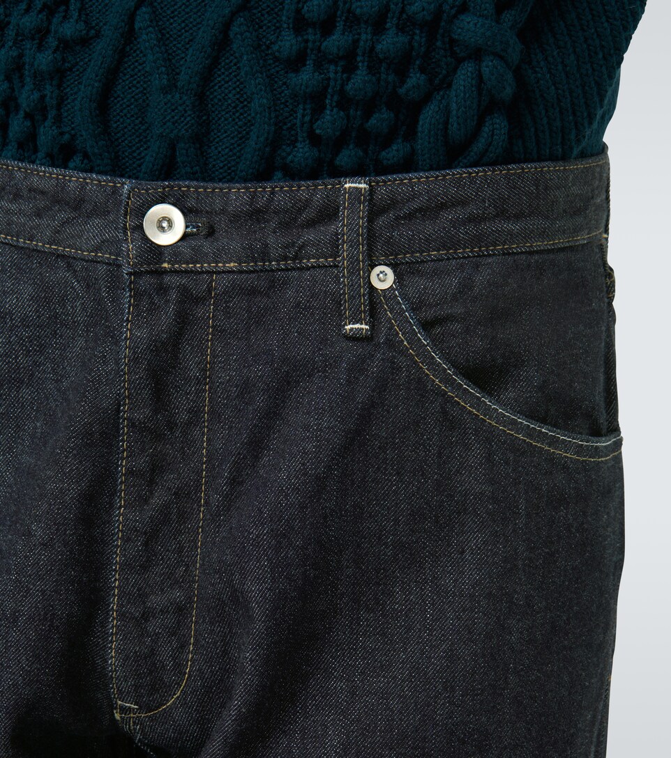 Jil Sander - Twisted denim jeans 