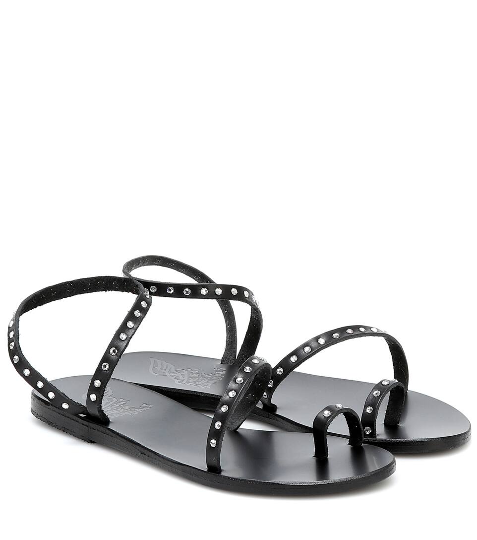ancient greek sandals apli eleftheria