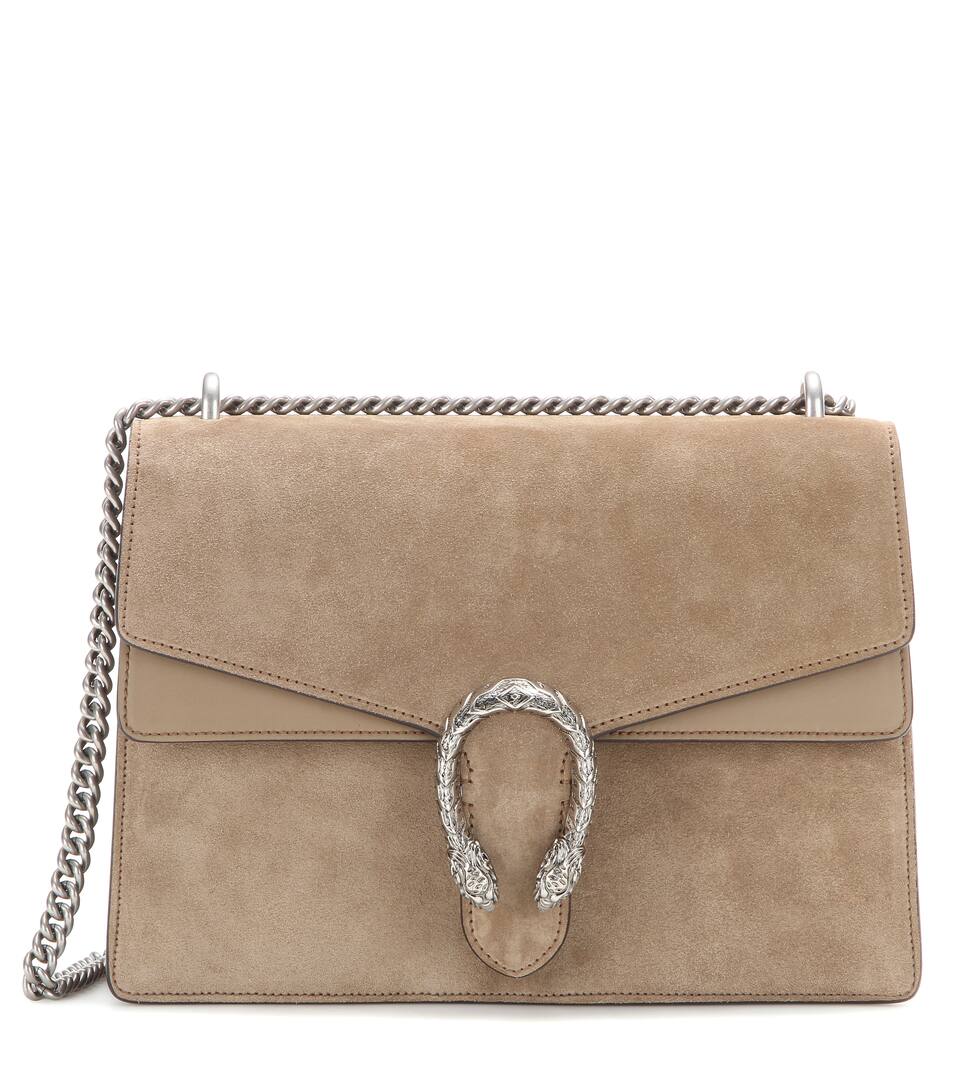 Dionysus Medium suede shoulder bag