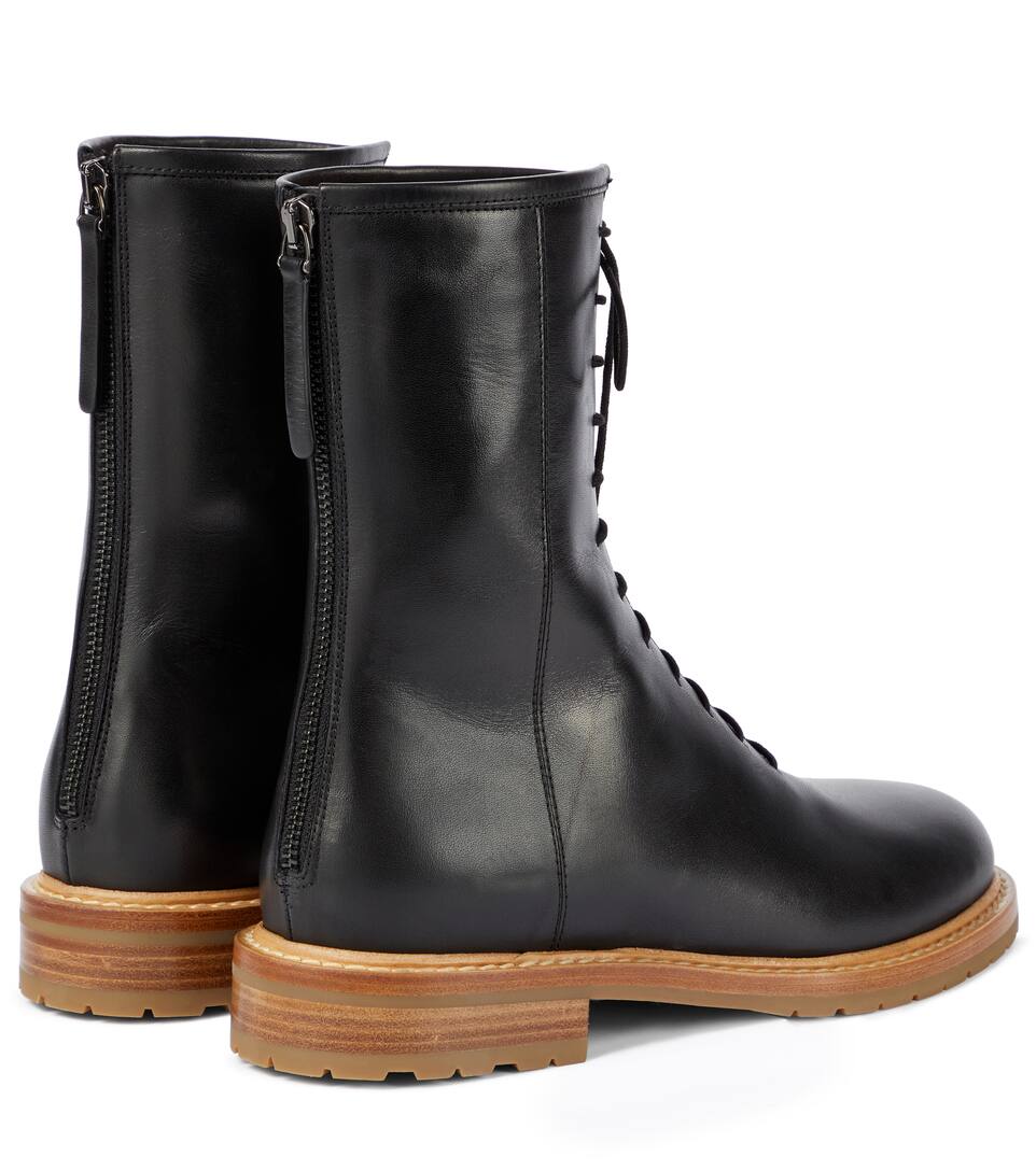 Exclusive to Mytheresa – Lace-up leather ankle boots