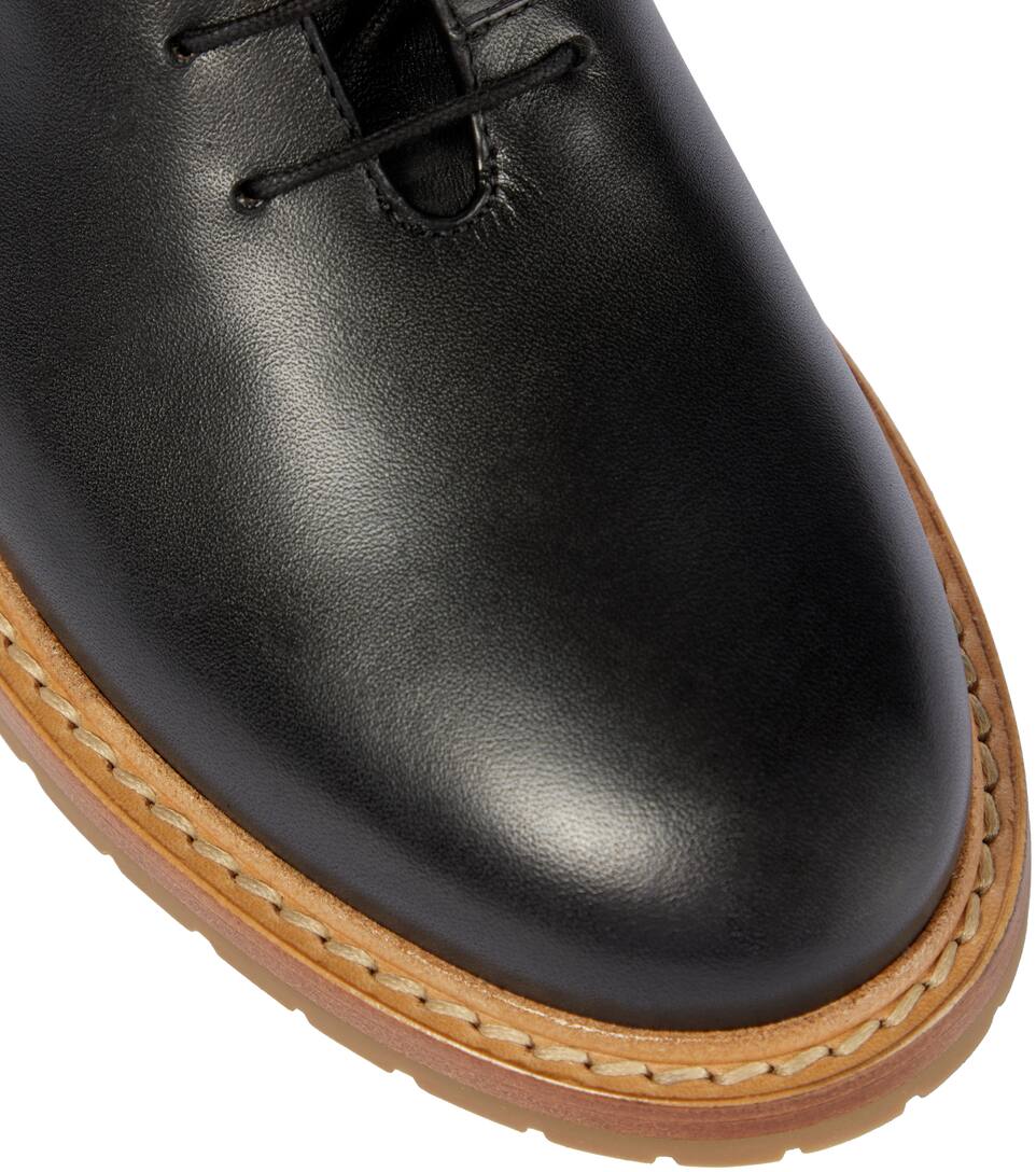 Exclusive to Mytheresa – Lace-up leather ankle boots