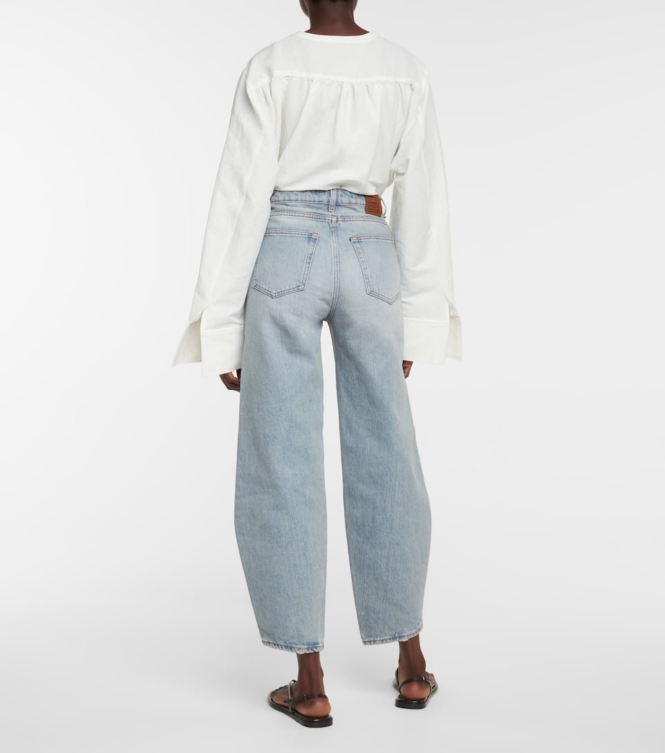 Toteme barrel denim clearance