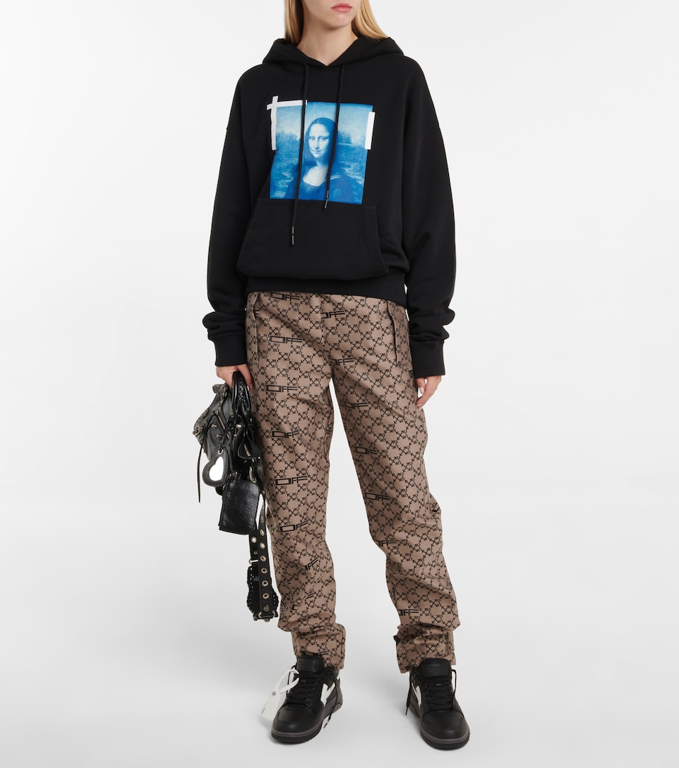 Printed cotton hoodie | Mytheresa