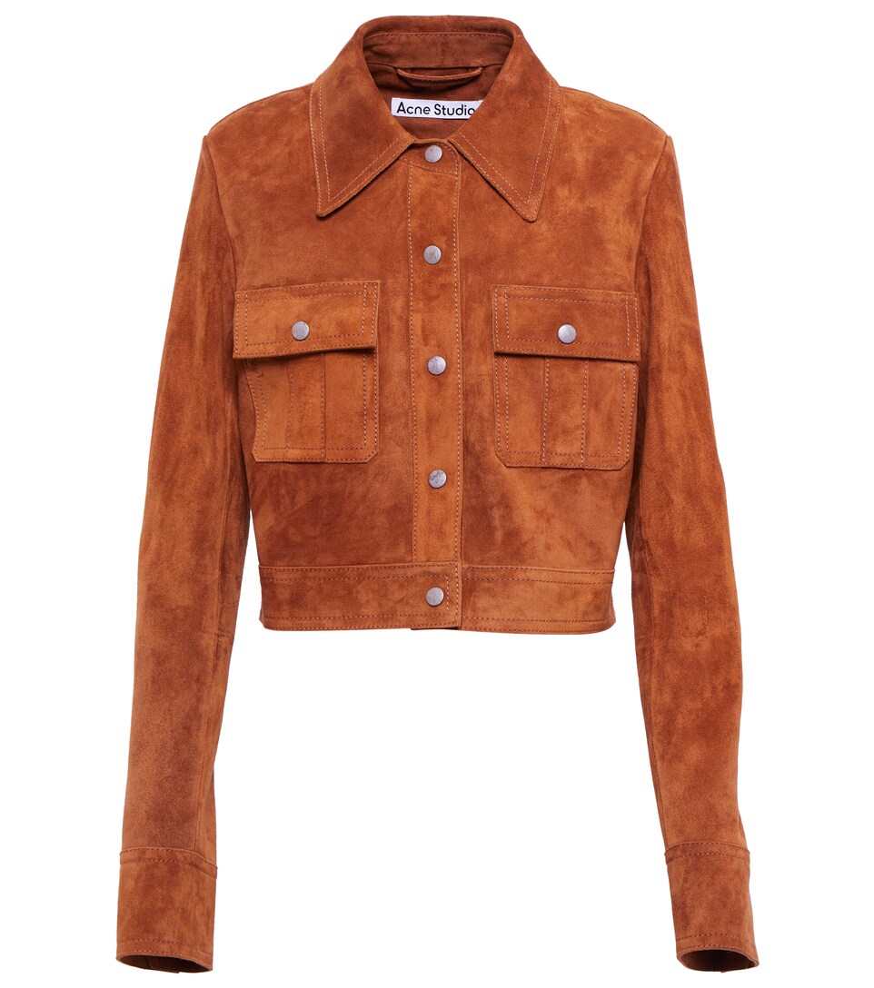 acne studios suede jacket