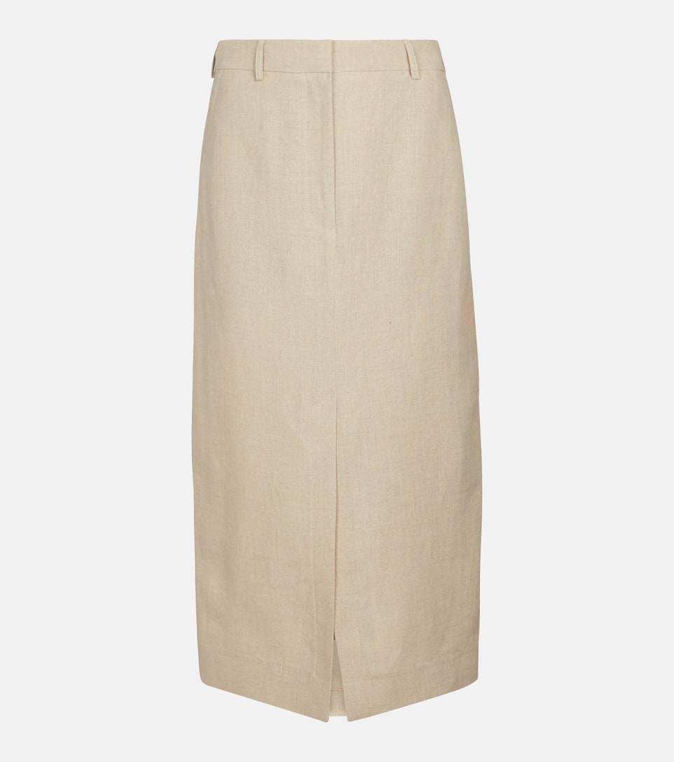 Linen pencil skirt clearance