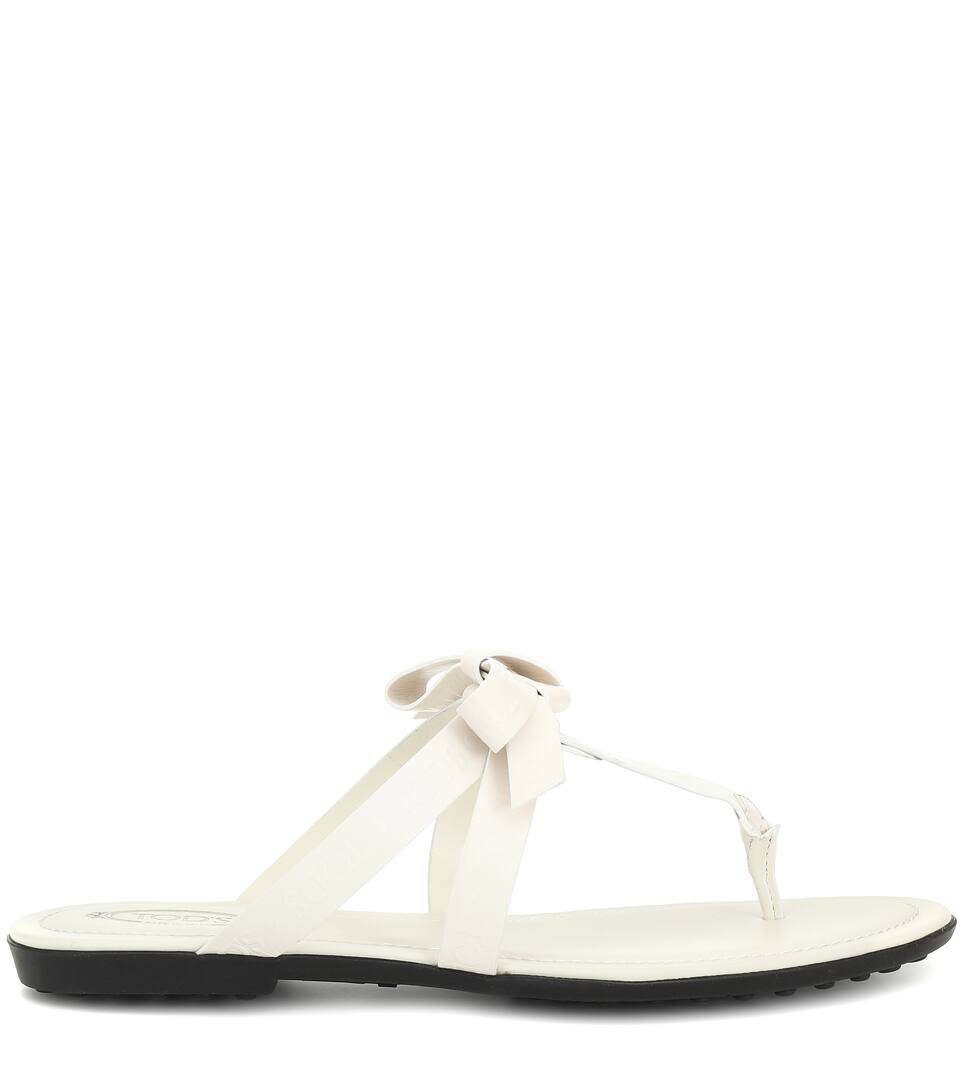 In Sandali Tod's Tod's Infradito In Pelle Pelle Sandali Tod's Infradito MVqSpUz