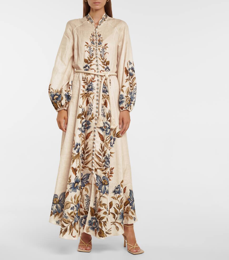 Zimmermann linen maxi dress Clearance