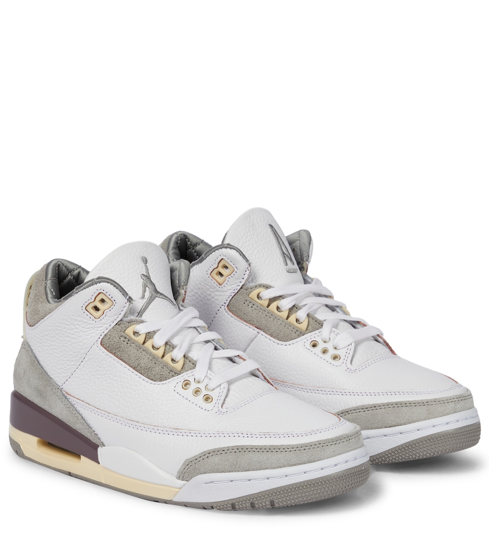 New Arrivals A Ma ManiÃ©re x Air Jordan 3 Retro SP White Medium Grey DH3434-110 Shoes â New Drop 