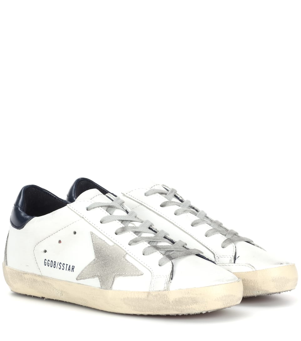 Superstar Leather Sneakers - Golden Goose Deluxe Brand | mytheresa