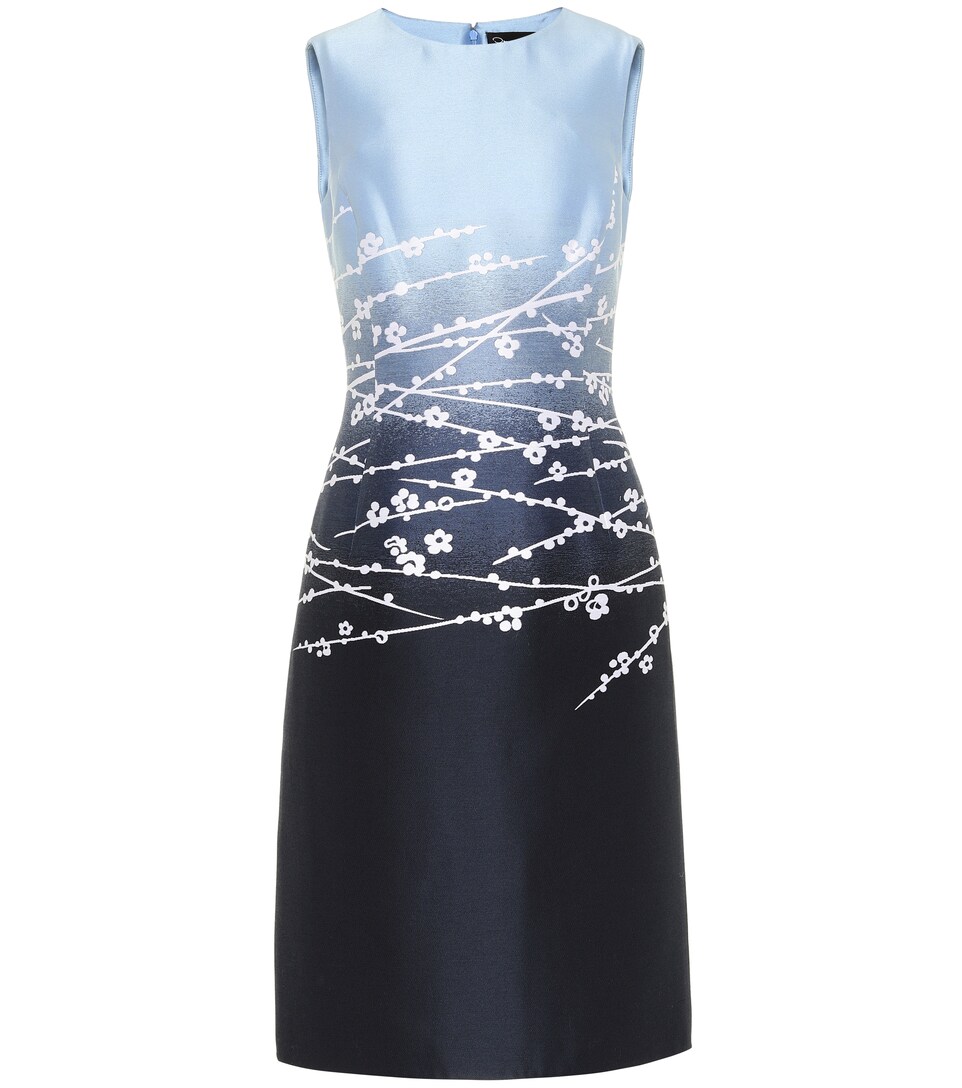 ester jacquard full midi dress