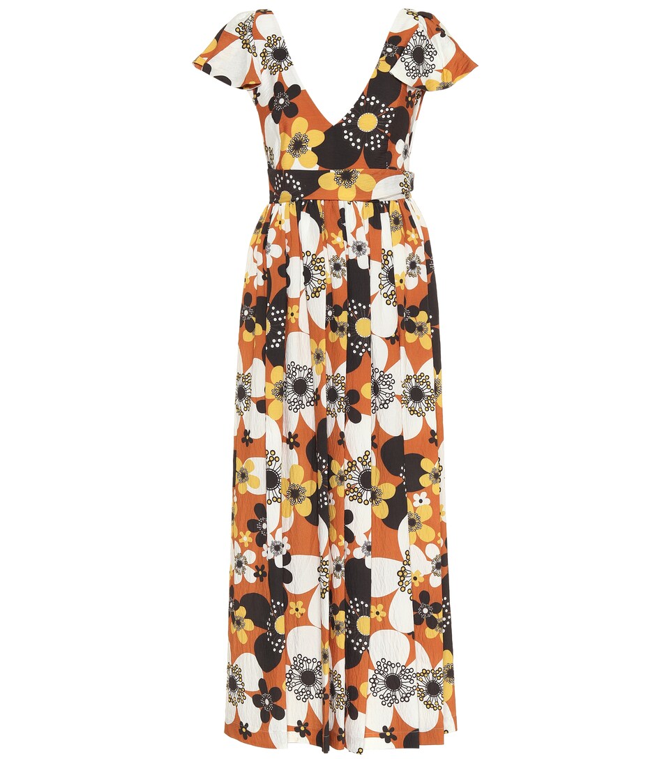 floral maxi dress