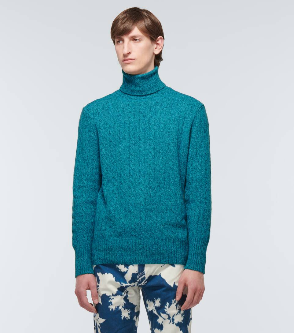 Erdem - Nikos cable-knit turtleneck sweater | Mytheresa