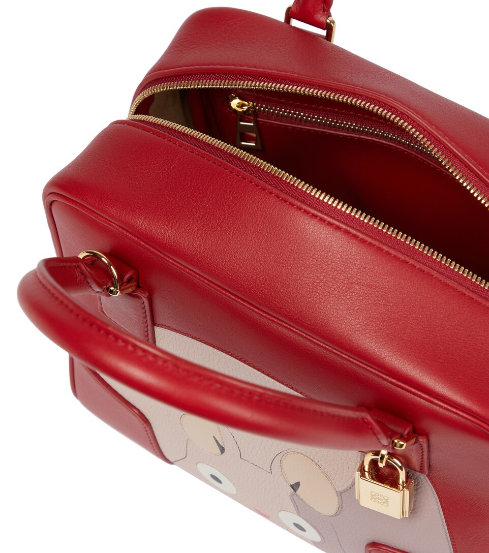Loewe X Spirited Away B h Amazona 19 Square Leather Tote Mytheresa