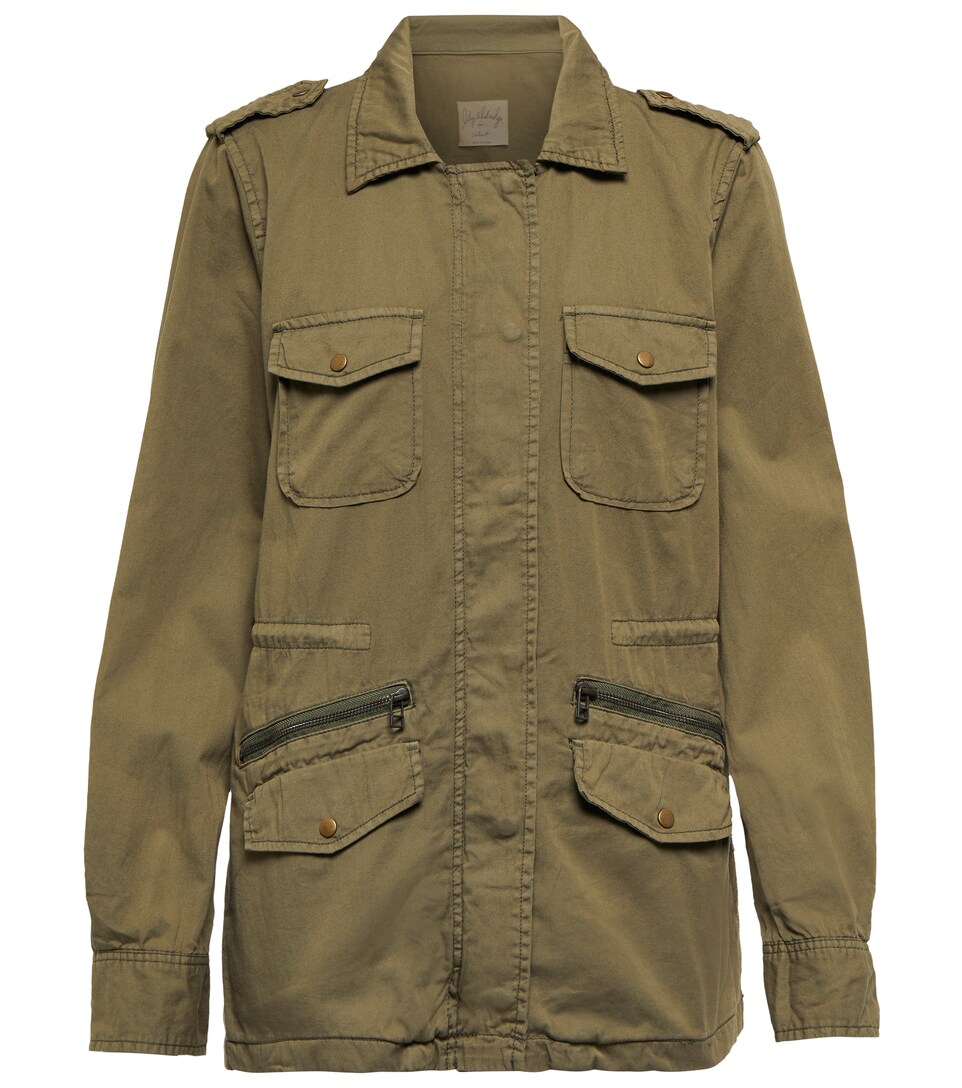 Velvet - Ruby cotton twill jacket 