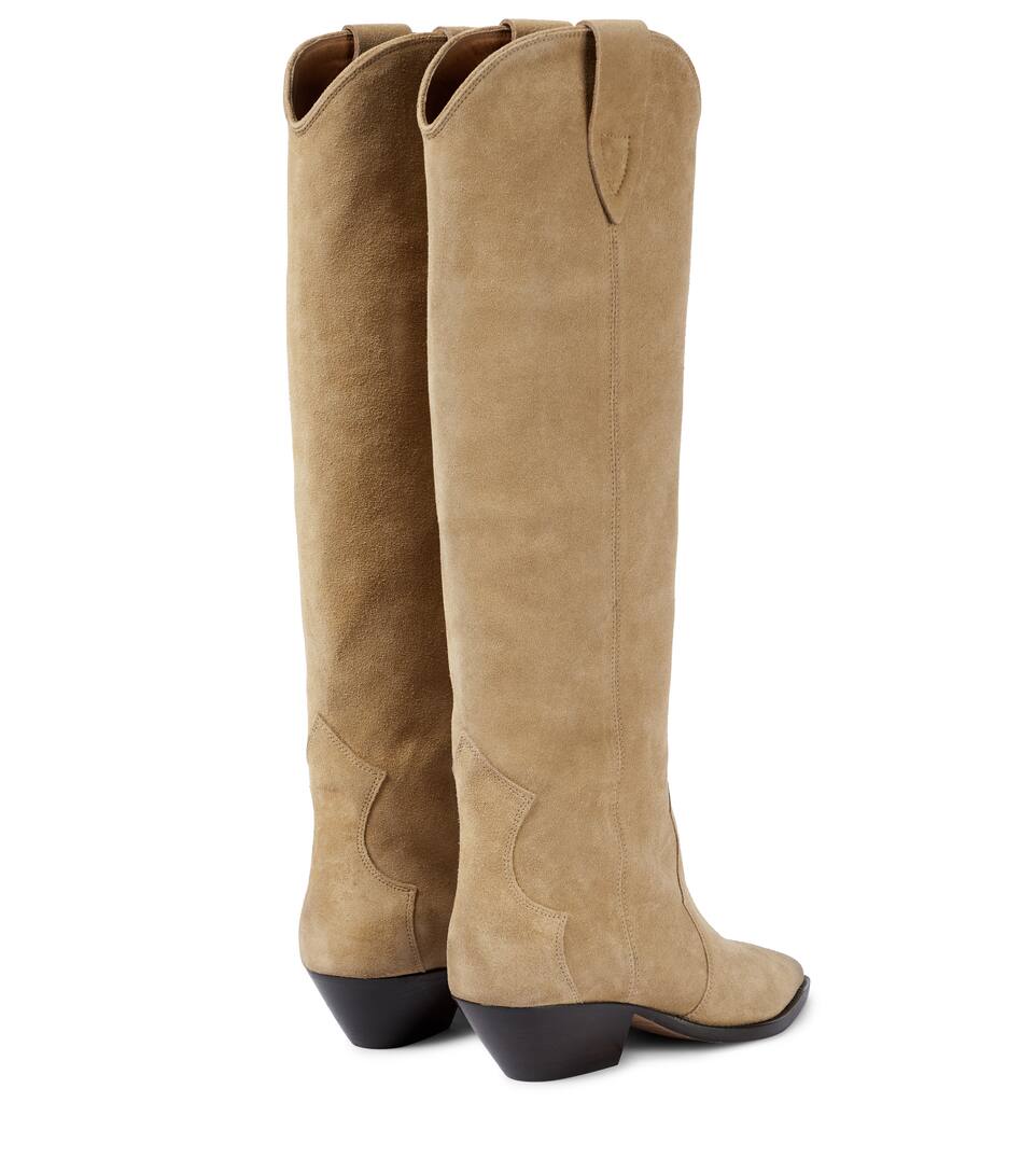 tan suede boot