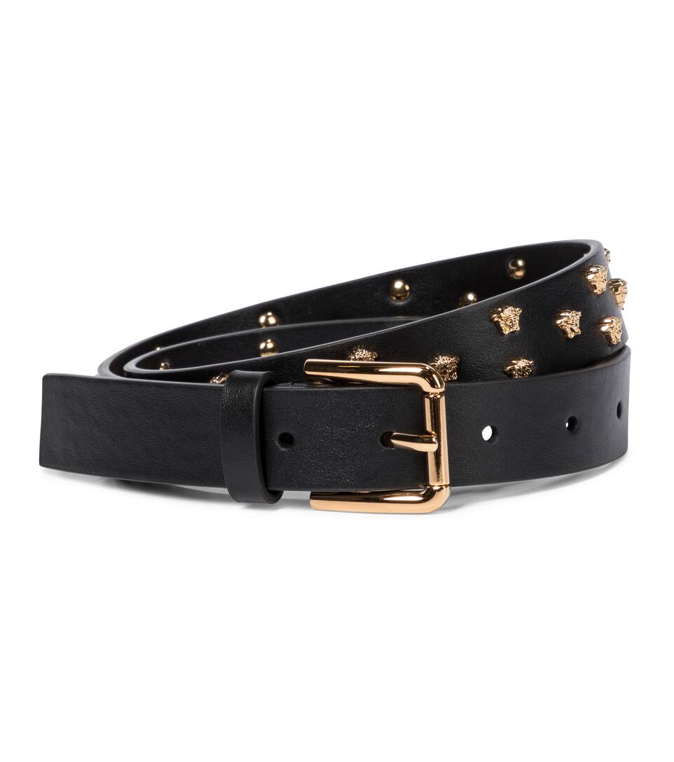 versace studded belt