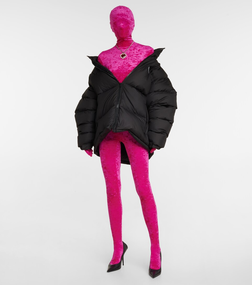 Vetements - Velvet full-body jumpsuit 