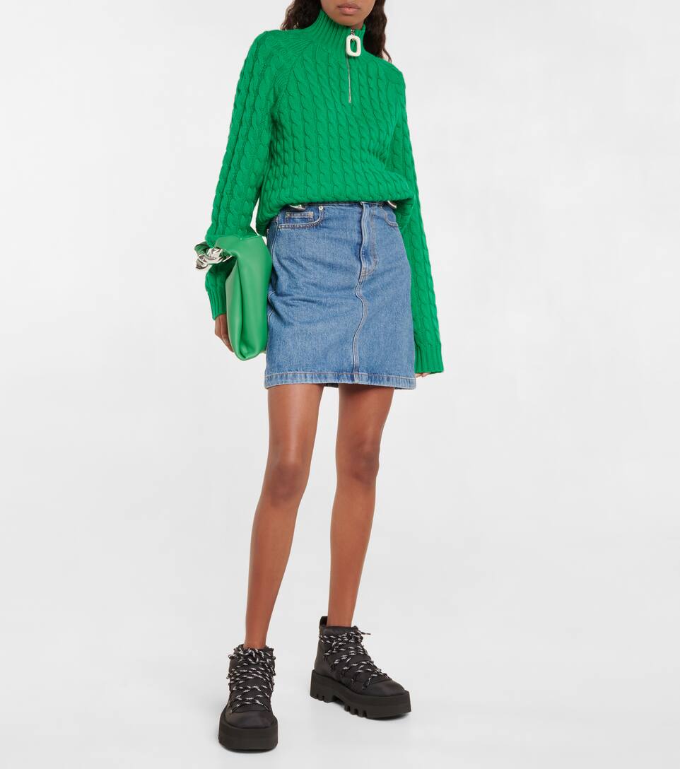 jw anderson padded lace up boots