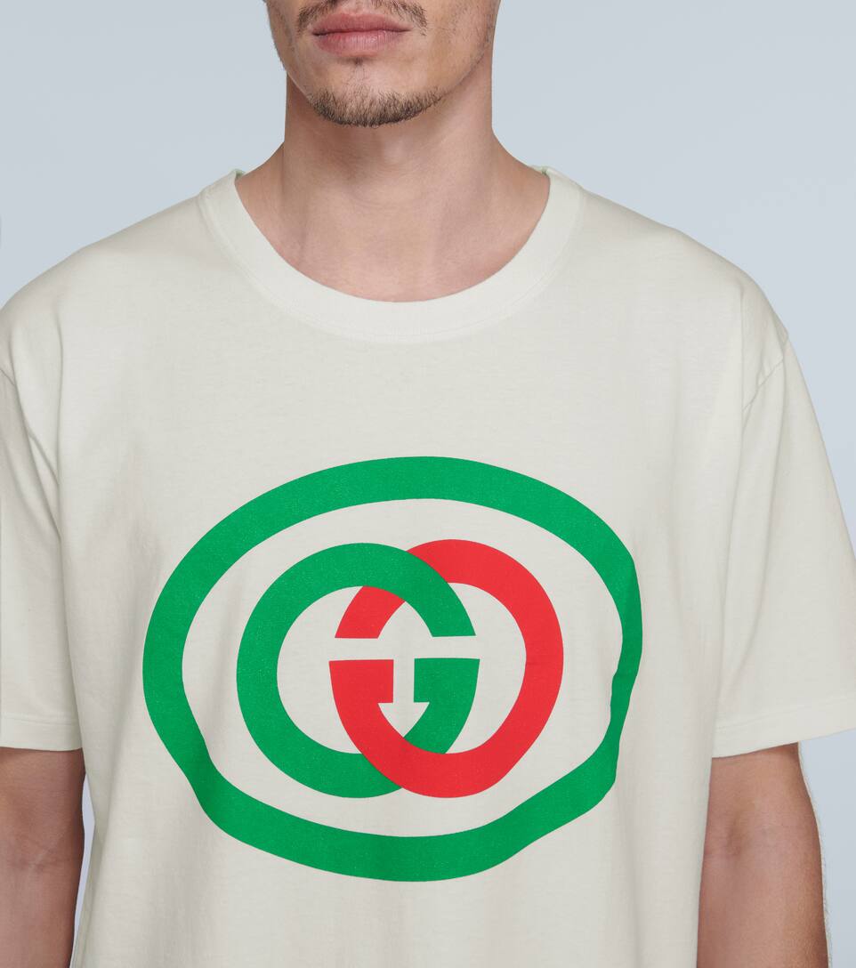 GUCCI OVERSIZED T-SHIRT WITH INTERLOCKING G,P00437339