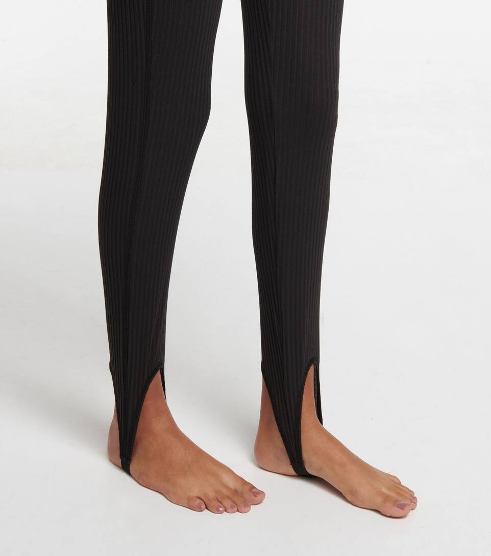 Ribbed stirrup leggings clearance