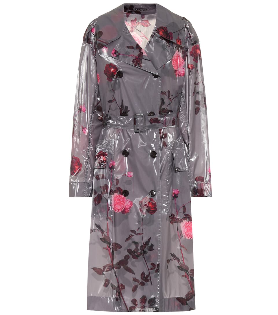 Floral trench coat Clearance