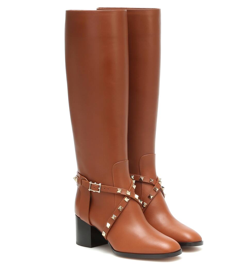 valentino leather boots