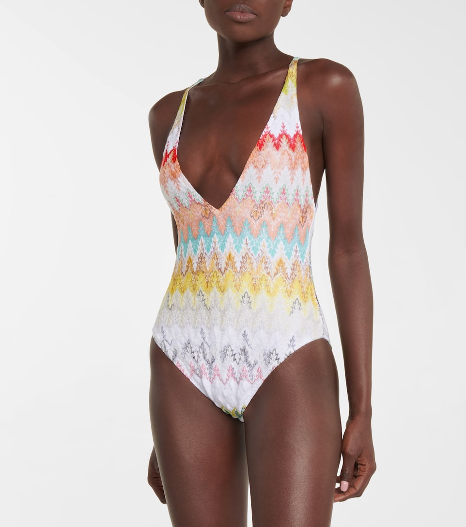 Zig zag swimsuit clearance