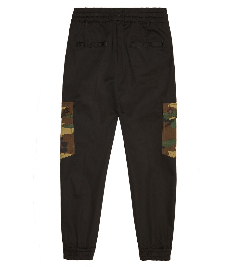 Dolce\u0026Gabbana Kids - Cotton cargo pants 