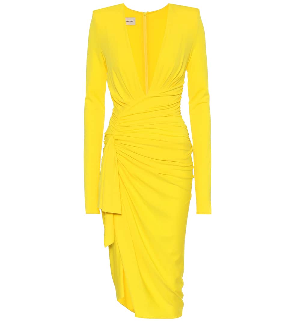 Abito Midi Vauthier Crêpe In Alexandre PXTuOkZwi
