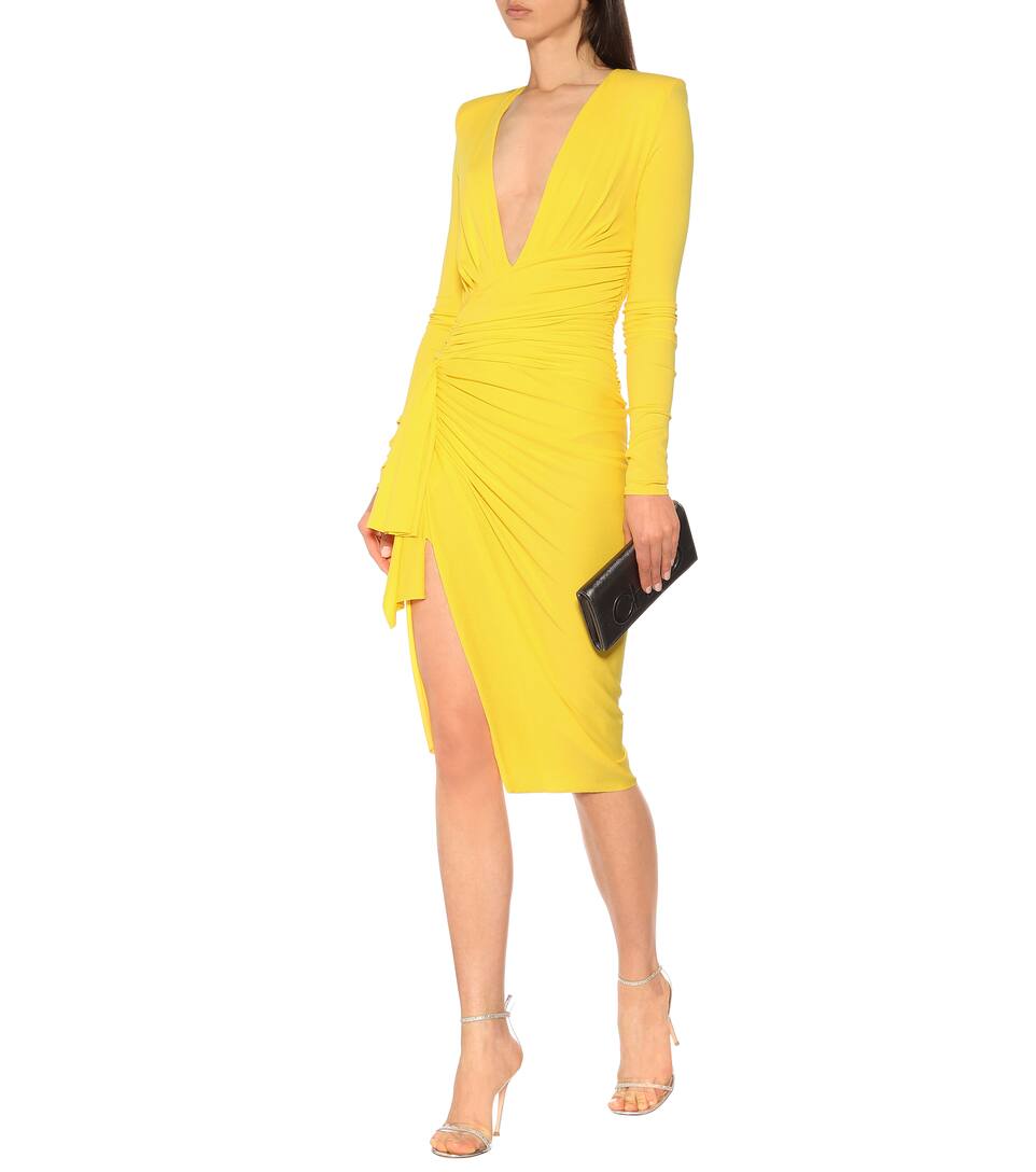 Abito Midi Vauthier Crêpe In Alexandre PXTuOkZwi