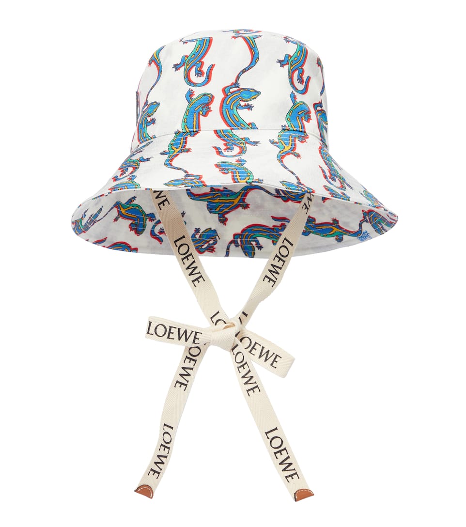 Paula's Ibiza printed cotton bucket hat Paula's Ibiza printed cotton bucket hat