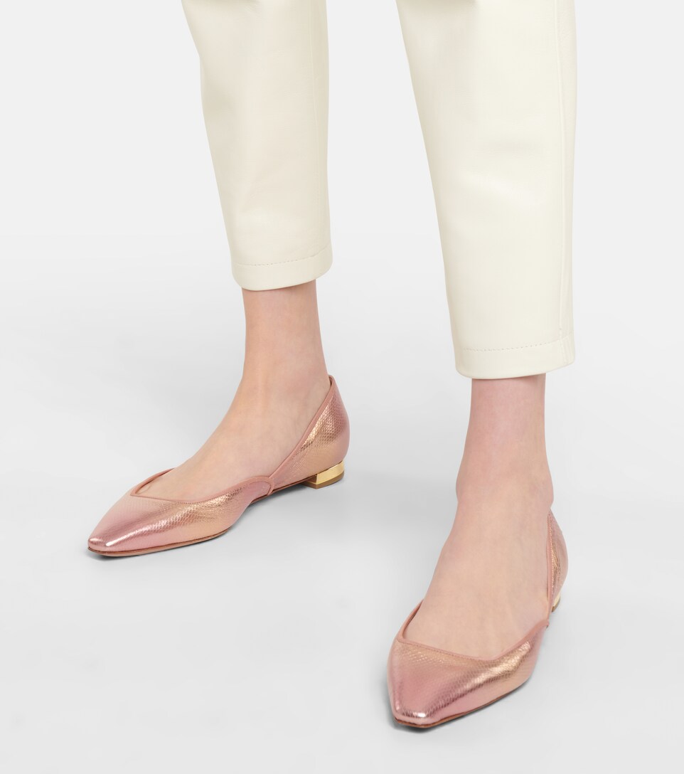 aquazzura maia flats