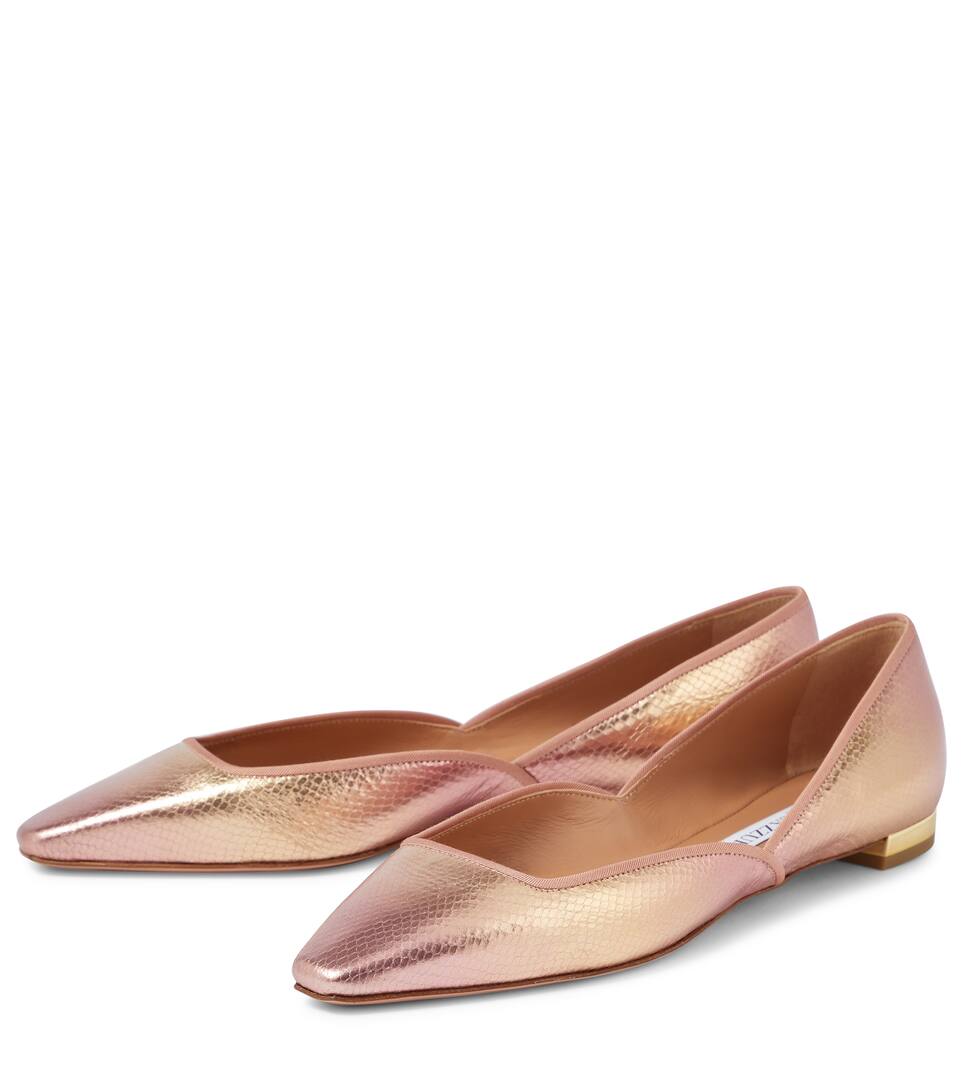 aquazzura maia flats