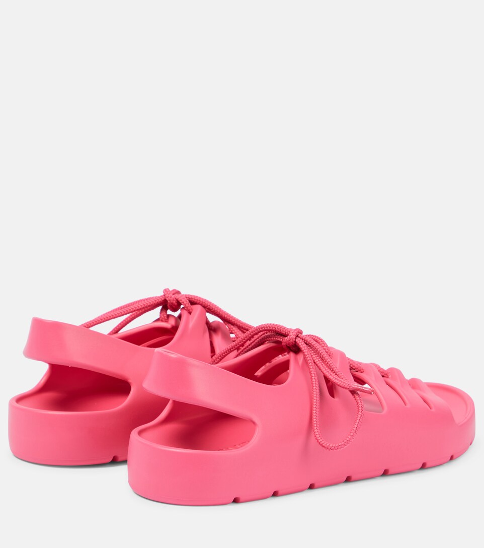 bottega veneta jelly sandals