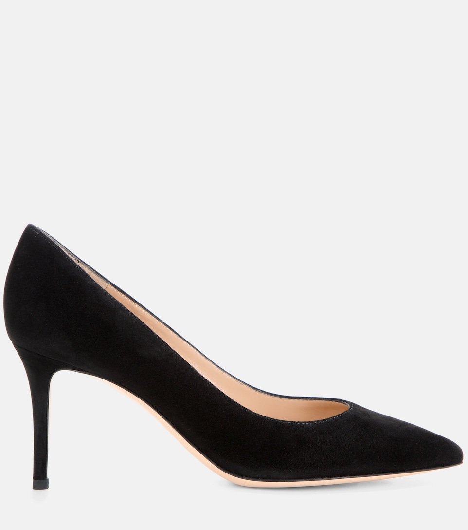 Gianvito 70 Suede Pumps - Gianvito Rossi | mytheresa.com