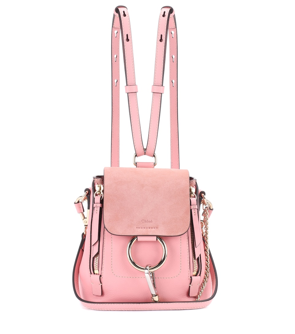 chloe faye backpack red