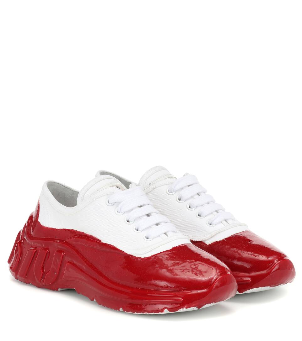 miu miu white sneakers