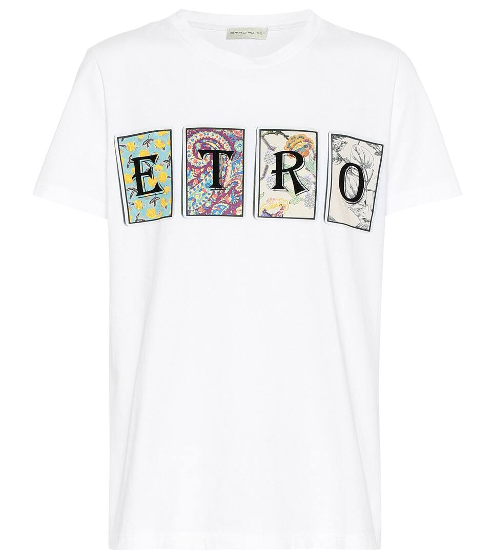 shirt Etro Coton En T Imprimé uOikXPZT