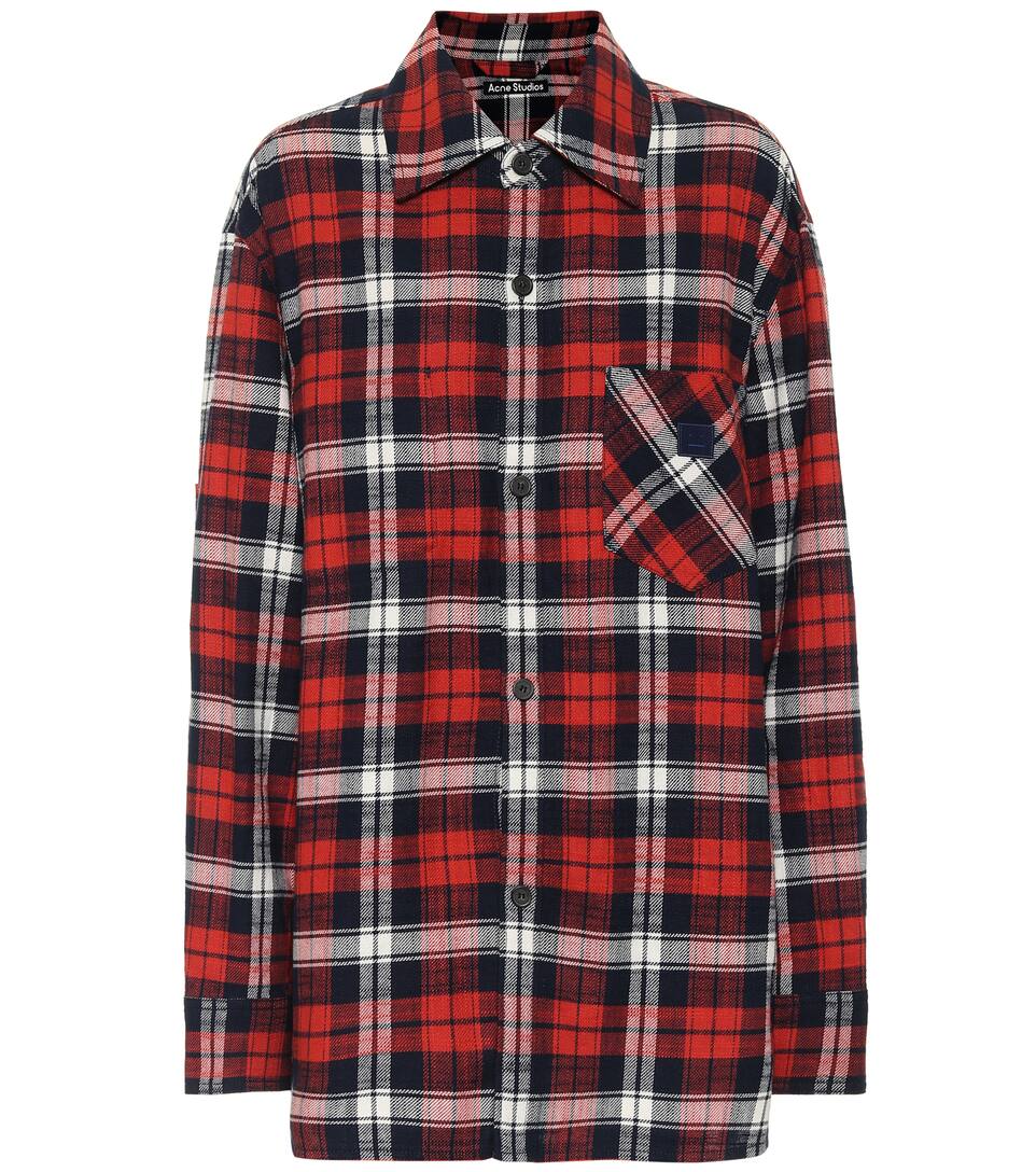 acne flannel shirt