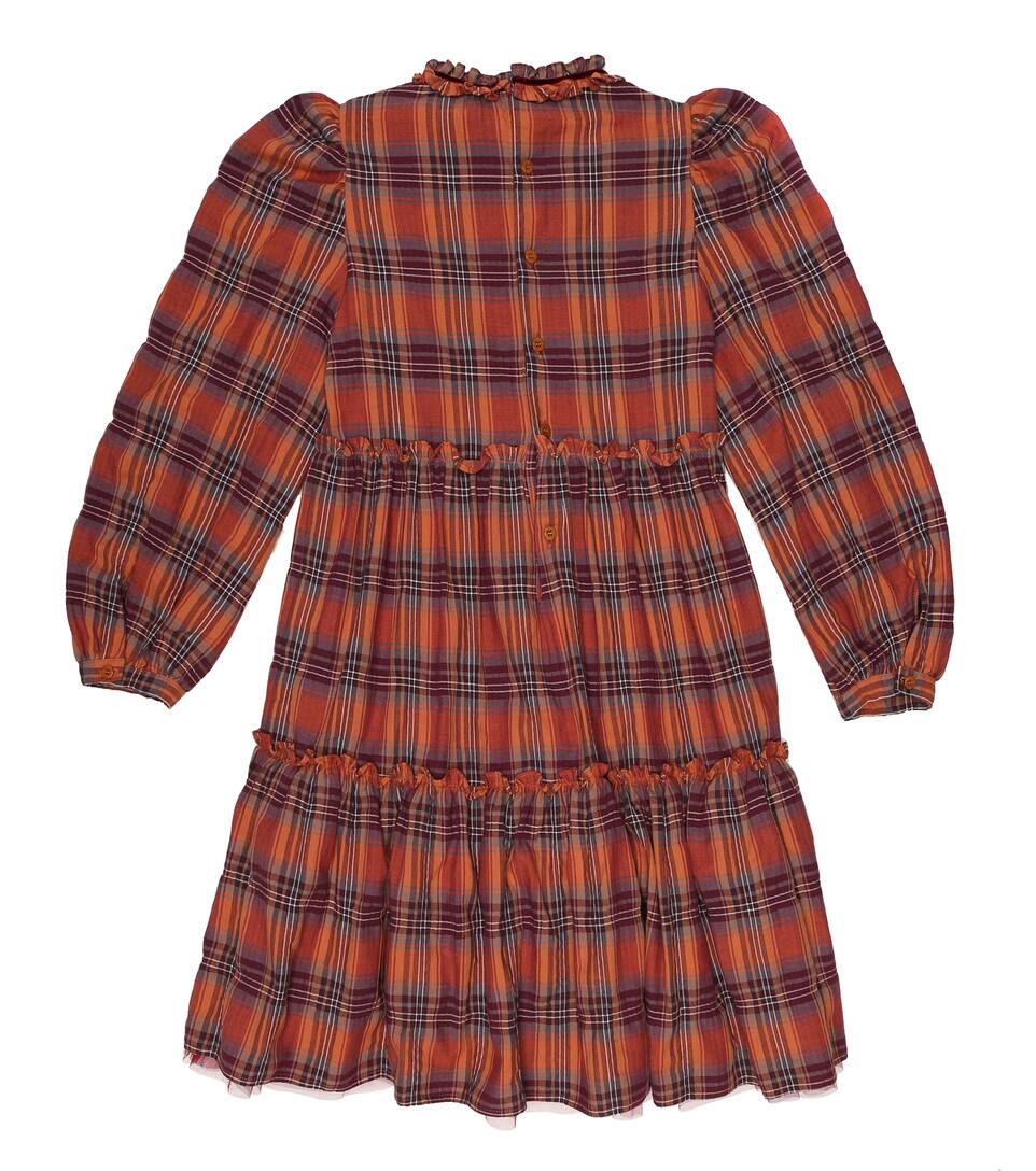 Kariertes Kleid Aus Baumwolle Il Gufo Mytheresa