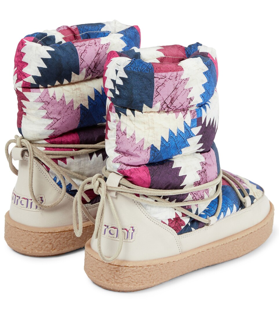 Isabel Marant - Botas de nieve Zimlee estampadas | Mytheresa