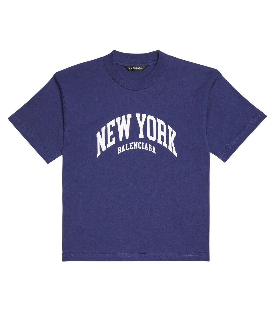 Balenciaga Kids - Logo cotton T-shirt 