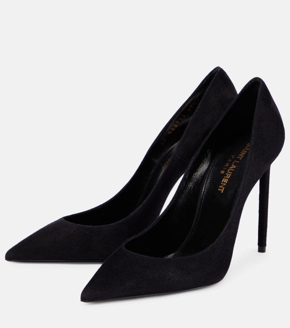Saint Laurent - Zoe 105 suede pumps 