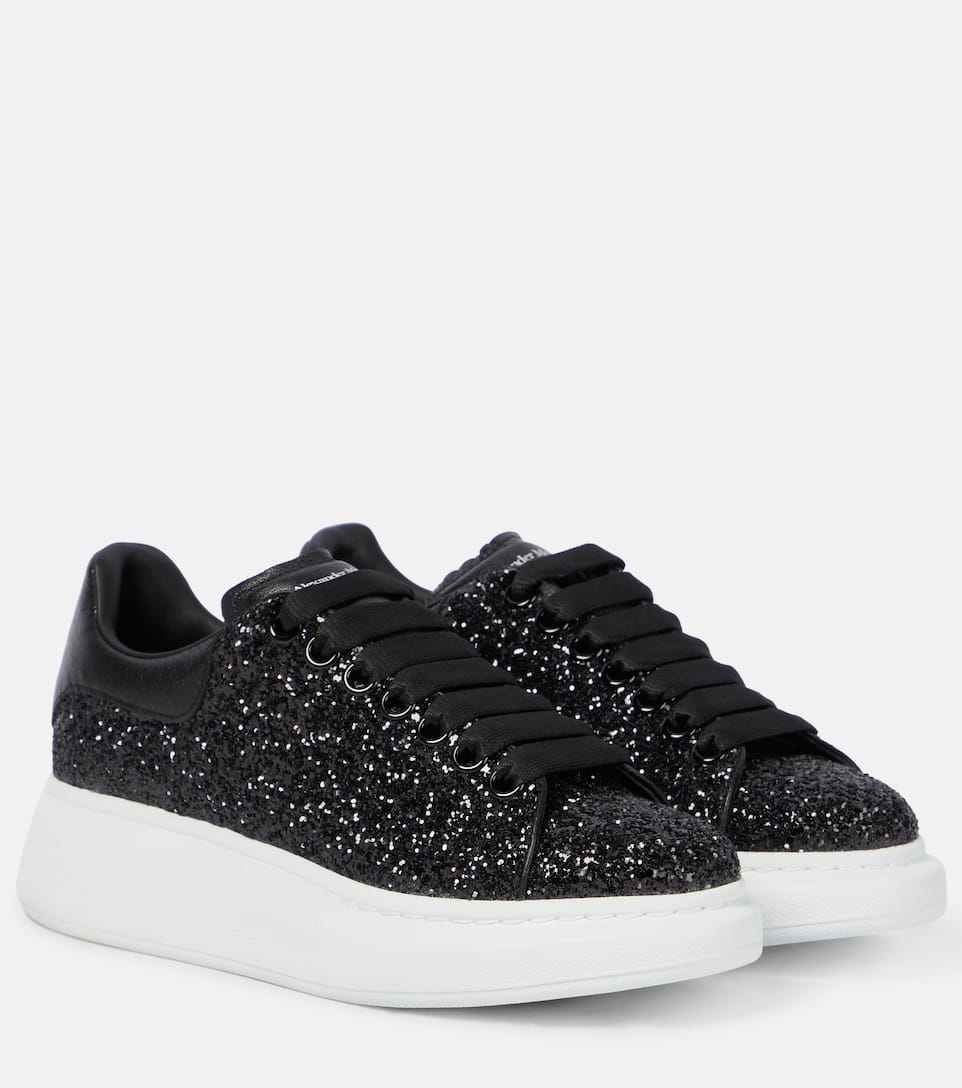 alexander mcqueen black sparkle