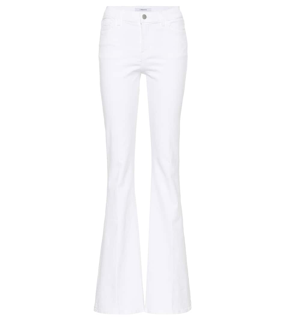 J brand white flare jeans clearance