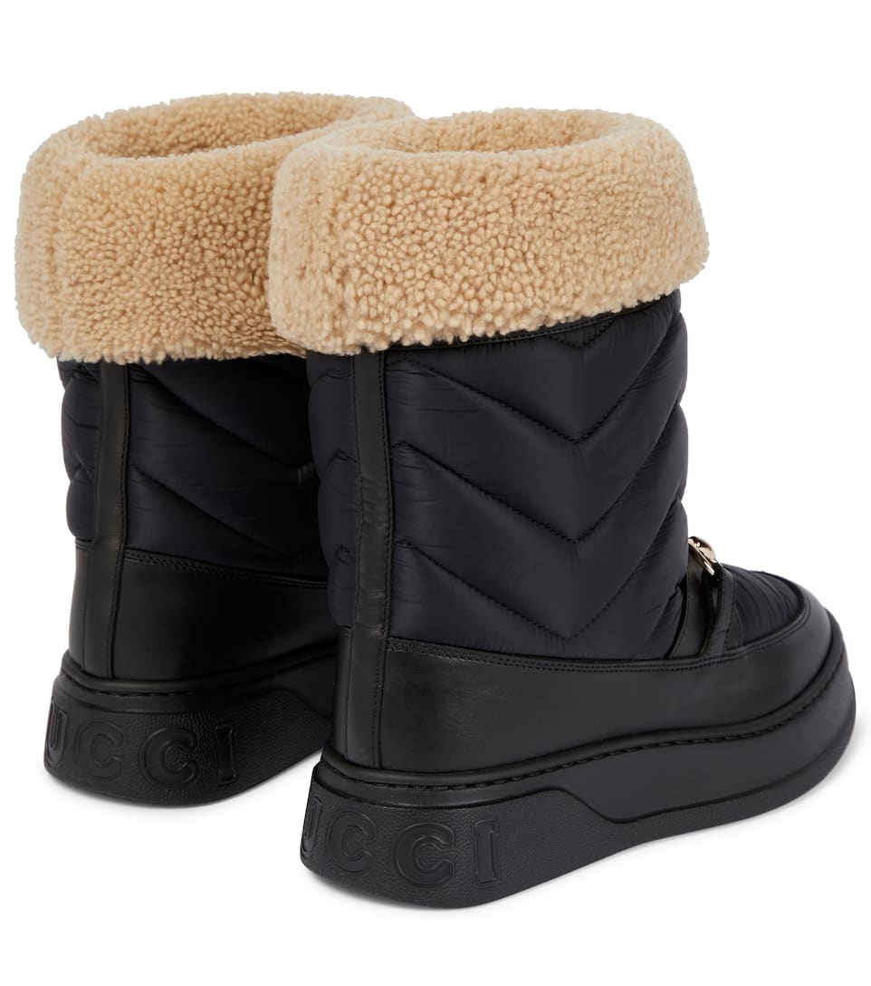 Gucci Shearlinglined snow boots Mytheresa