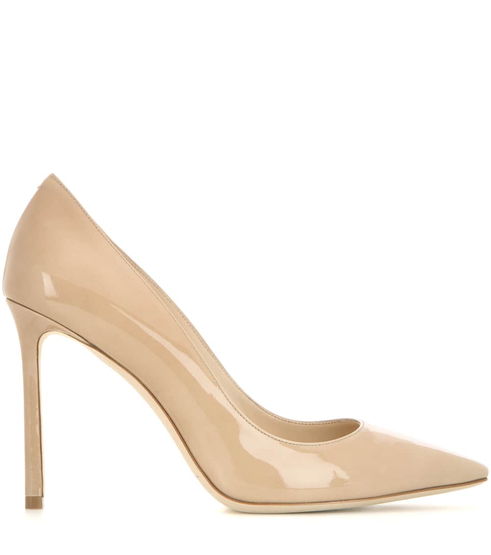 100 Escarpins Romy Cuir Jimmy Choo En Verni dthCxQrsB